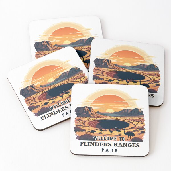 Item preview, Welcome to Flinders Ranges National Australian Park designed and sold by Blok45.