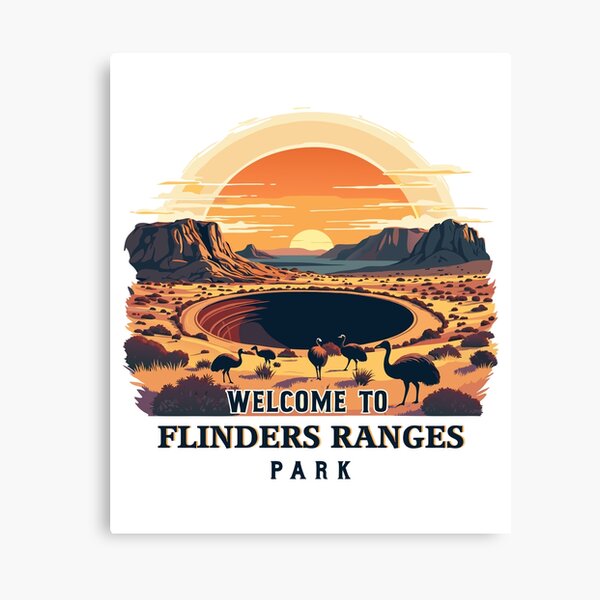 Item preview, Welcome to Flinders Ranges National Australian Park designed and sold by Blok45.