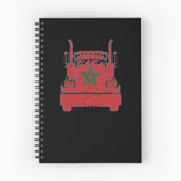 Item preview, Moroccan Trucker Shirt Morocco Flag Truckers T Shirts designed and sold by shoppzee.