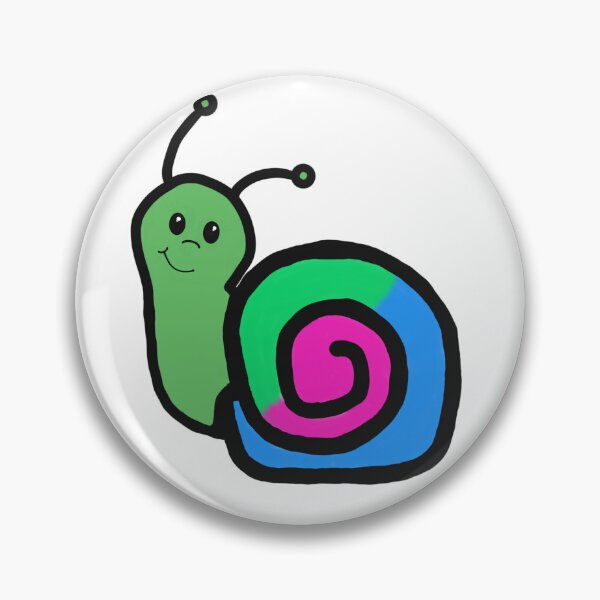 Item preview, Polysexual Pride Snail  designed and sold by cjo582.