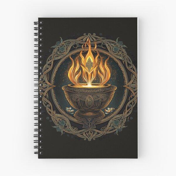 Item preview, "St. Brigid Celtic Goddess T-shirt – Symbol of Fire, Poetry, and Healing" designed and sold by apseen.