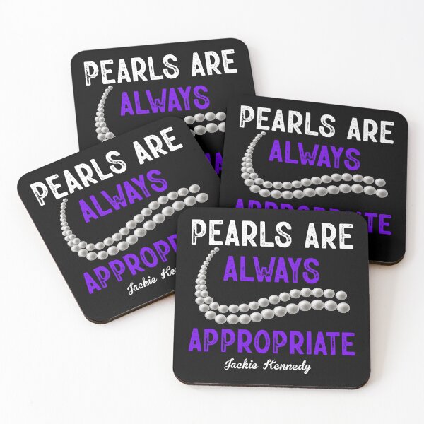 Item preview, Pearls Are Always Appropriate jackie kennedy Women  designed and sold by MotivaChic.