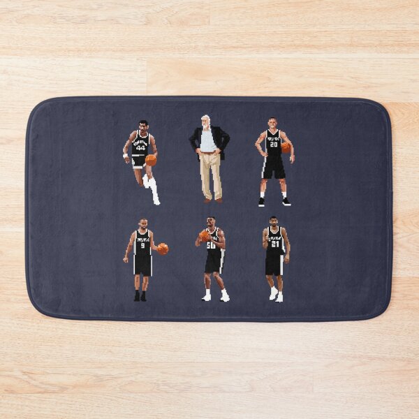 Item preview, Legends Sticker Pack (George Gervin, David Robinson, Gregg Popovich, Tony Parker, Manu Ginobili) Qiangy designed and sold by qiangdade.