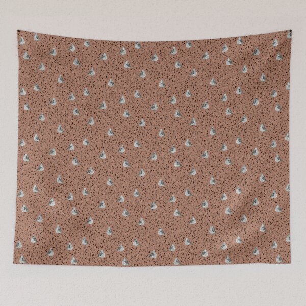 Item preview, Black Redstart mocha mousse designed and sold by cezidesign.