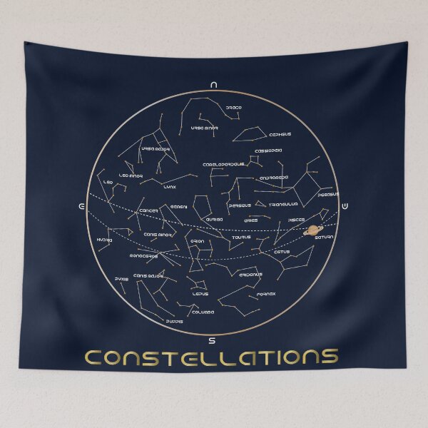 Item preview, Constellation Map - Cosmological Circle - Star Art designed and sold by FLIP-original.