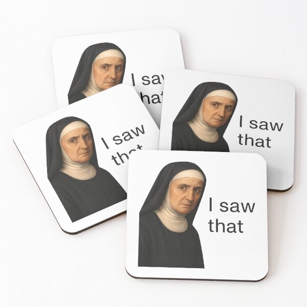 Item preview, I Saw That Stern Nun Meme designed and sold by TSQ.