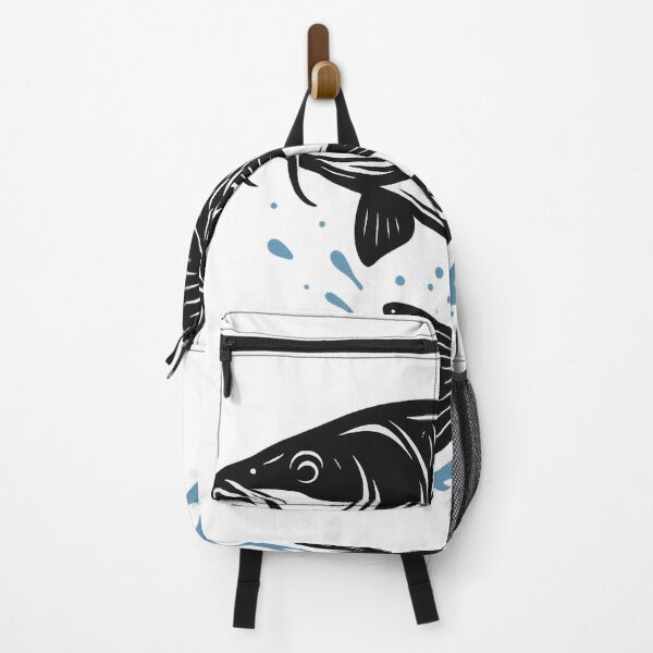 Item preview, Carp Splash – Minimalist Fish Jump designed and sold by Digal92.