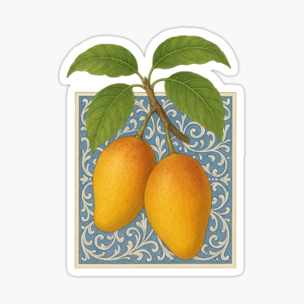 Item preview, mango arabic art designed and sold by BOBA-CLUB.
