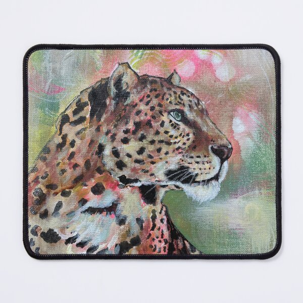 Item preview, Arte abstracto de leopardo bohemio designed and sold by MidnightsMojo.