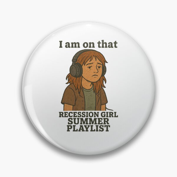 Item preview, RECESSION GIRL SUMMER PLAYLIST designed and sold by RoboPresident.