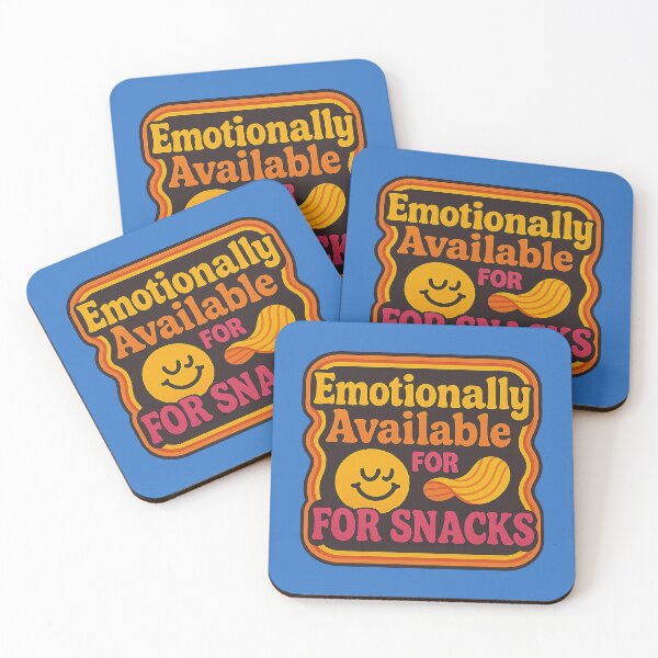 Item preview, Emotionally Available – Humorous design for snack lovers designed and sold by Girih.