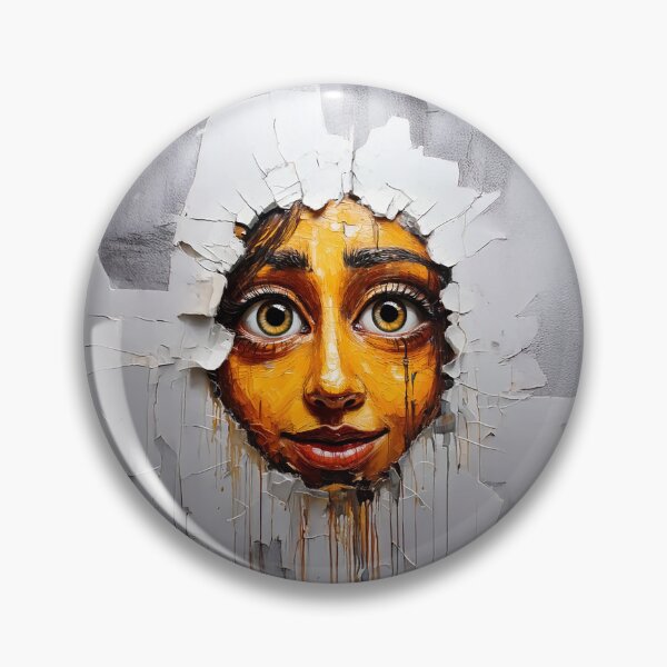 Item preview, Through the Cracks – The Painted Gaze designed and sold by ironpalette.