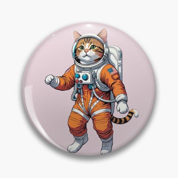 Item preview, Space Cat Astronaut designed and sold by Atlantico54.