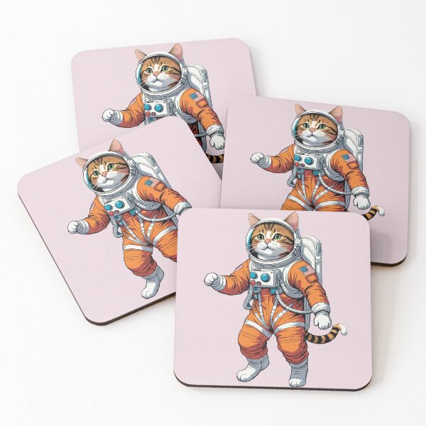 Item preview, Space Cat Astronaut designed and sold by Atlantico54.