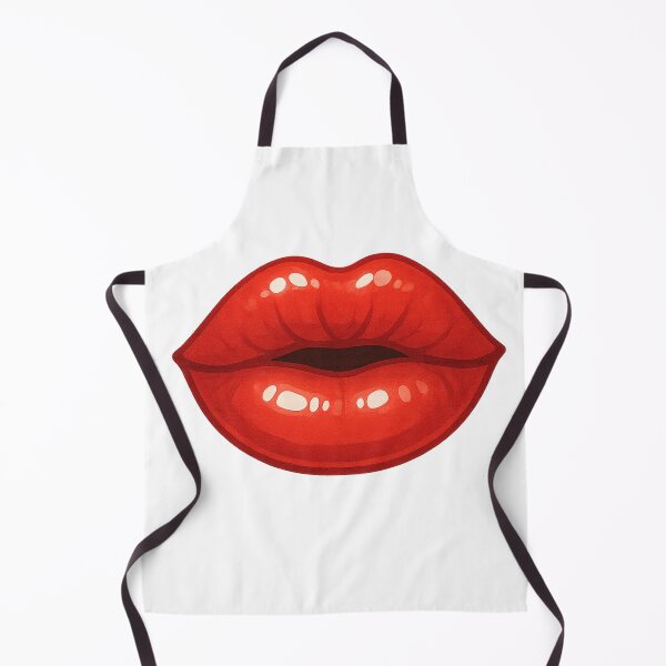 Item preview, Red Temptation – Glossy Kissable Lips designed and sold by TheCreativeVLT.