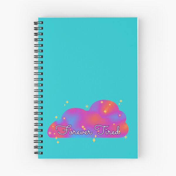 Item preview, Forever Tired – Rainbow Cloud Aesthetic Design for Exhausted Millennials & Spoonies (Pink/Purple Rainbow) designed and sold by thistledewcraft.