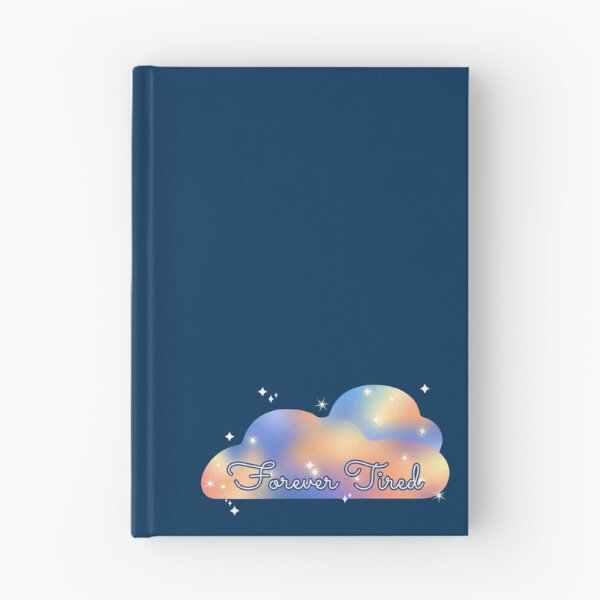 Item preview, Forever Tired – Rainbow Cloud Aesthetic Design for Exhausted Millennials & Spoonies (Blue/Orange Rainbow) designed and sold by thistledewcraft.