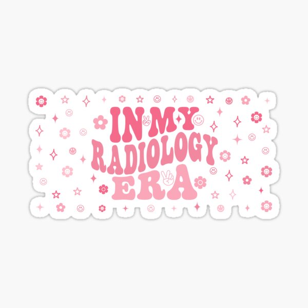 Artikel-Vorschau von In meiner Radiologie-Ära Sticker, designt und verkauft von TeesYouWant.