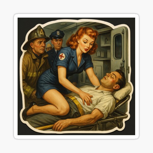 Vista previa del artículo con la obra «Medicina de emergencia», diseñado y vendido por Zenithvixen.