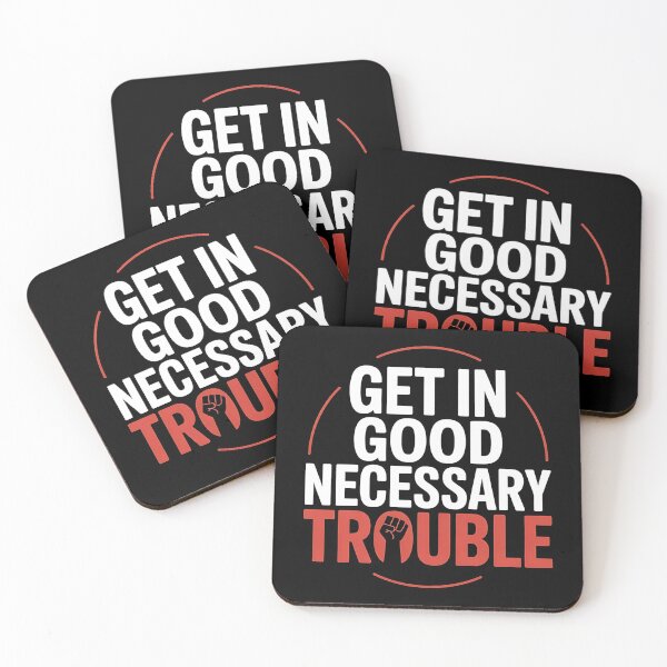 Item preview, Get in Good Necessary Trouble - The perfect gift for those who fight for equality, justice, and human rights. designed and sold by ZyziowskyArt.