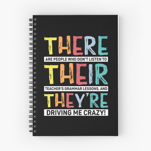 Item preview, There Their They're English Grammar Teacher Gift designed and sold by DexertimaArt.