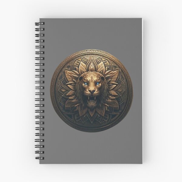 Item preview, ANCIENT BRONZE LION SHIELD (#666666) designed and sold by Marlon Oseguera.