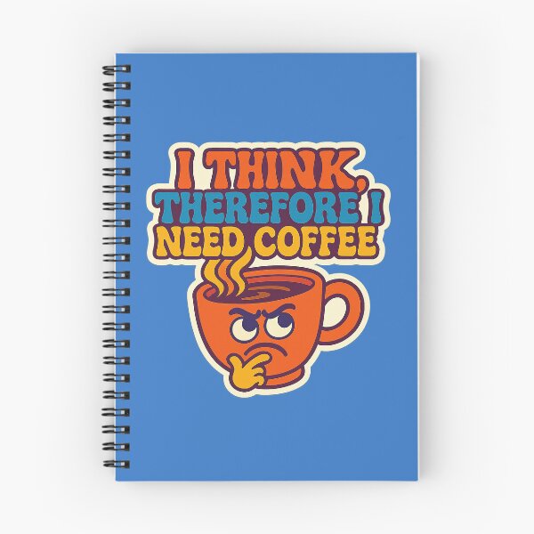 Item preview, Coffee and Philosophy – A humorous design designed and sold by Girih.