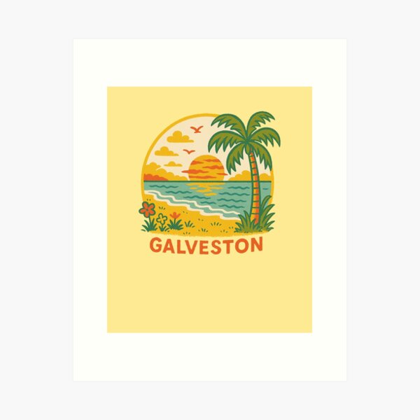 Item preview, Galveston Texas designed and sold by Boog Monst .