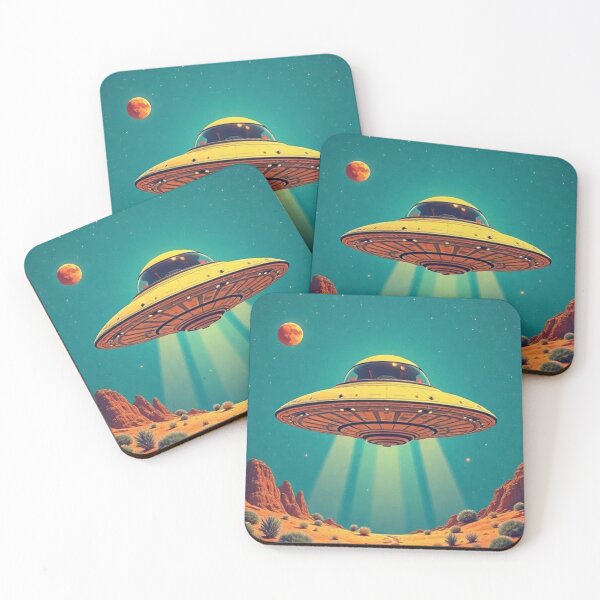 Item preview, Popart style ufo  designed and sold by Dogandesighn.