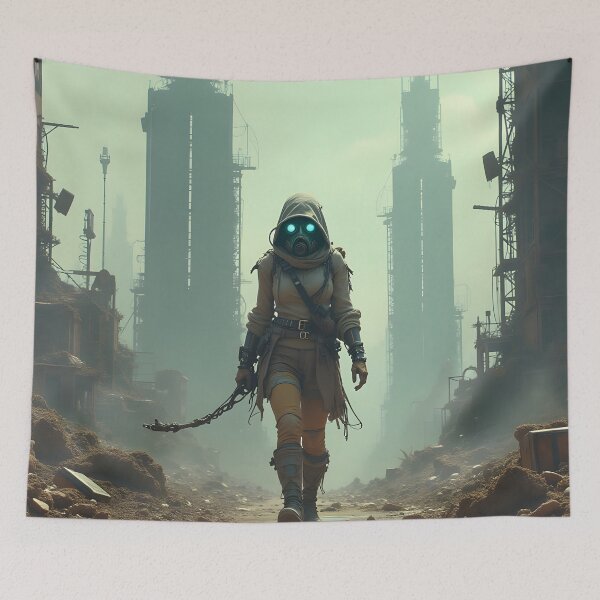 Item preview, Scavenger of the Silicon Wastes designed and sold by vividcrucibledesigns.