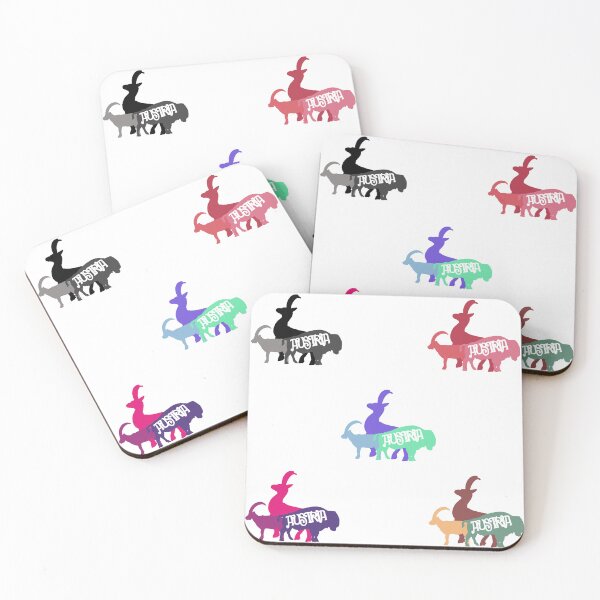 Item preview, Austrian Wilderness Animals Sticker Pack designed and sold by Animals-by-JB.