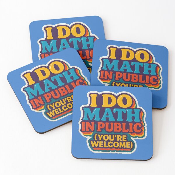 Item preview, Math in Public – A Clever Statement designed and sold by Girih.