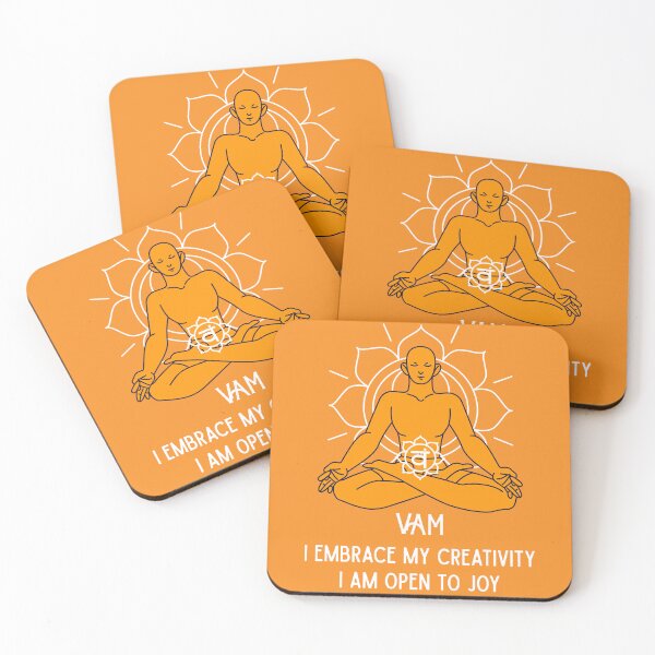 Item preview, Sacral Chakra – Svadhisthana VAM Mantra Art designed and sold by PranaLume.