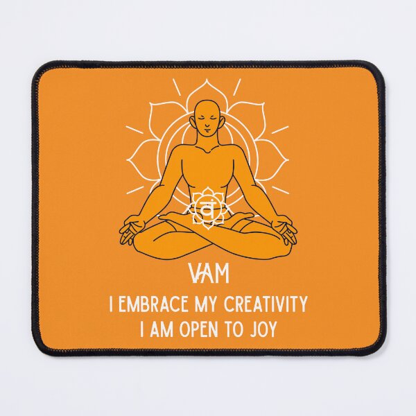 Item preview, Sacral Chakra – Svadhisthana VAM Mantra Art designed and sold by PranaLume.