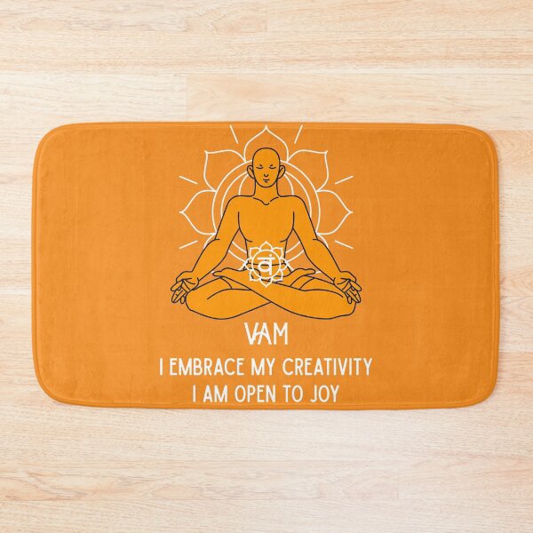 Item preview, Sacral Chakra – Svadhisthana VAM Mantra Art designed and sold by PranaLume.