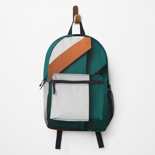 Item preview, Intersecting Planes – Minimalist Forest Geometry in Green & Rust designed and sold by Harmonic_Layers.