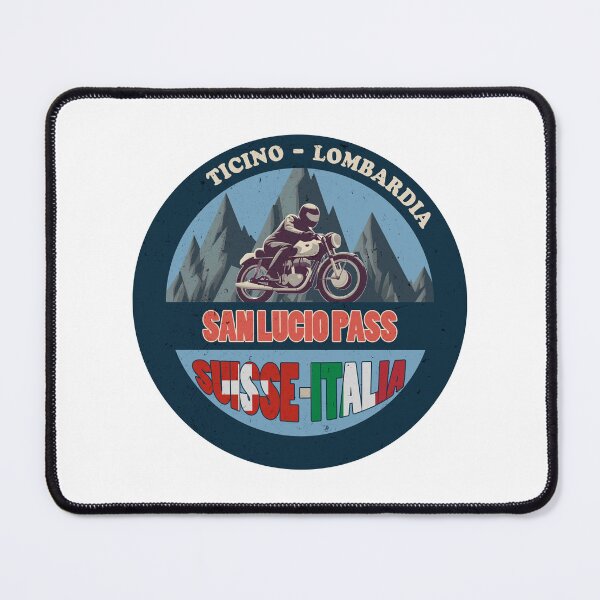 Item preview, San Lucio Pass Vintage Badge, Suisse Italia designed and sold by Wanderful-roads.