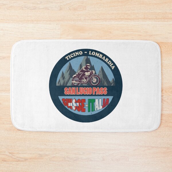 Item preview, San Lucio Pass Vintage Badge, Suisse Italia designed and sold by Wanderful-roads.