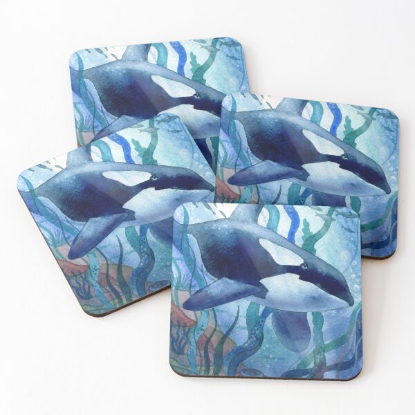Item preview, underwater killer whale shark fish ocean designed and sold by Bokonah.