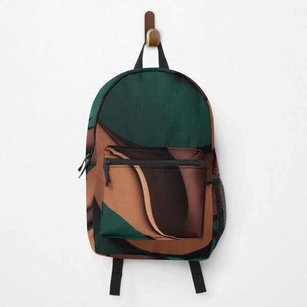 Item preview, Topographic Flow – Layered Minimalist Abstract in Forest Hues designed and sold by Harmonic_Layers.