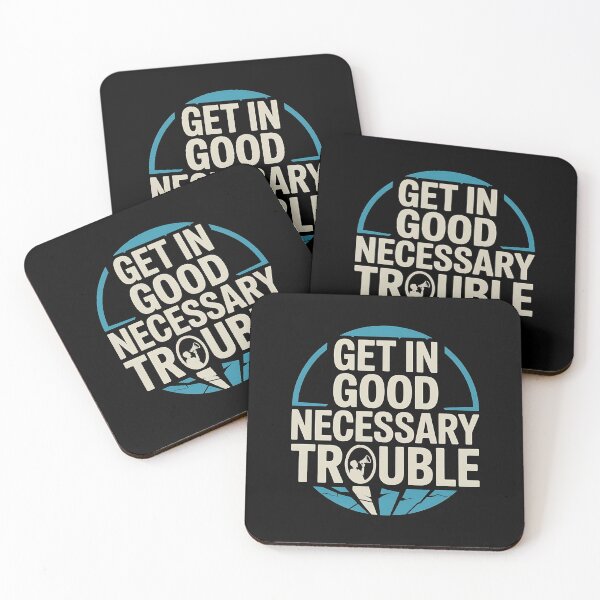 Item preview, Get in Good Necessary Trouble - The perfect gift for those who fight for equality, justice, and human rights. designed and sold by ZyziowskyArt.