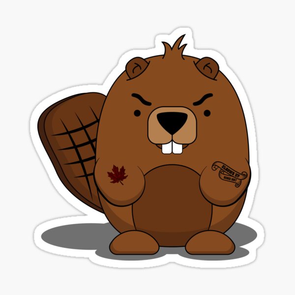 Canuck Chuck Sticker