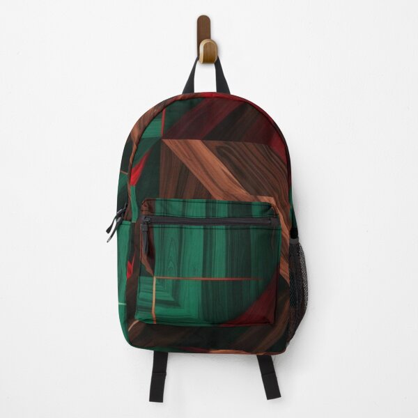 Item preview, Verdant Prism – Geometric Minimalist Abstract in Forest Tones designed and sold by Harmonic_Layers.
