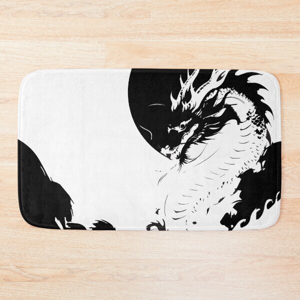 Item preview, Expressive ink texture, this dragon illustration contrasts sharp edges and soft zen tones designed and sold by zephstudoartist.