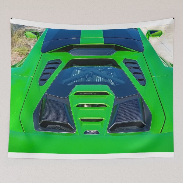 Aperçu de l'œuvre Lamborghini Huracan Technica 640 2 X103 verte 2023 créée et vendue par RichFrancoCars.