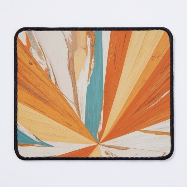 Item preview, Tidal Bloom – Organic Geometric Abstract in Warm Beach Tones designed and sold by Harmonic_Layers.