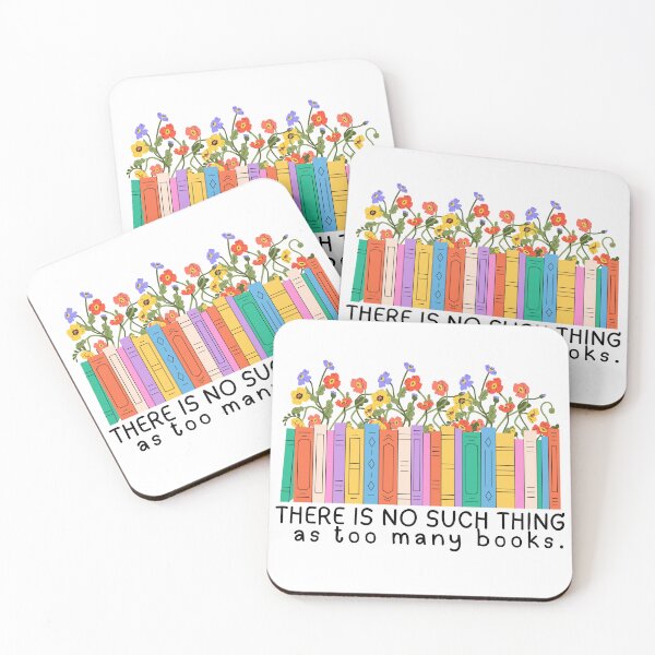 Item preview, No Such Thing As Too Many Books designed and sold by LibraryCore.
