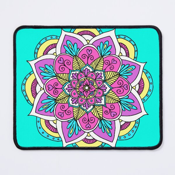 Item preview, Pastel Flower Mandala designed and sold by Julie Erin Designs.