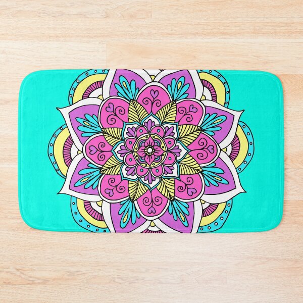 Item preview, Pastel Flower Mandala designed and sold by Julie Erin Designs.