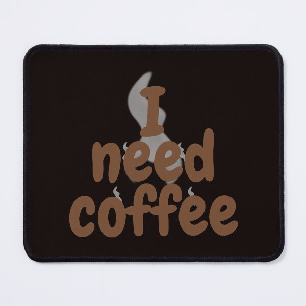 Item preview, I Need Coffee – Bold Typography Design for Coffee Enthusiasts designed and sold by Unlimited-Style.